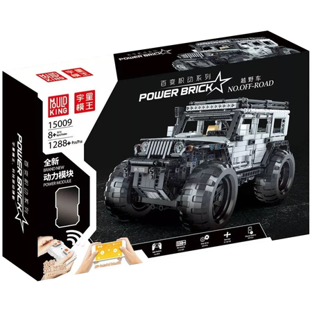 Конструктор Mould King Jeep Wrangler-Expedition на радиоуправлении (15009), изображение 6 - GOODMi