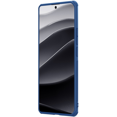 Чехол-накладка Nillkin Frosted Shield для Redmi Note 14 Pro 5G/POCO X7 Blue, Основной цвет: Синий, изображение 4 - GOODMi