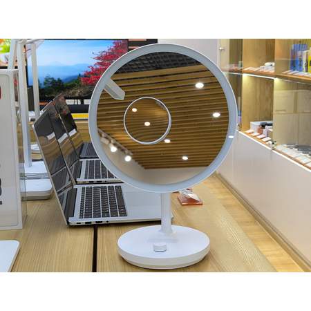 Уценка Зеркало для макияжа Jordan Judy Desktop LED Makeup Mirror (NV535), без аккумулятора - GOODMi