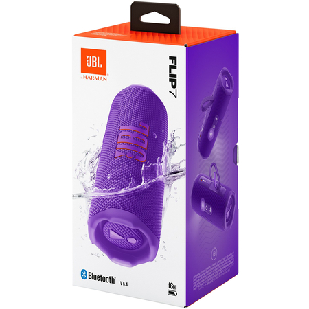 Портативная колонка JBL Flip 7 Purple, Цвет: Фиолетовый, изображение 12 - GOODMi