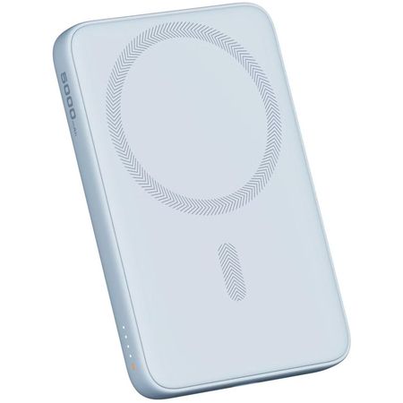 Внешний аккумулятор Aukey Magnetic PB-MS03 5000mAh (Magsafe 20w) Blue, Цвет: Голубой, изображение 2 - GOODMi