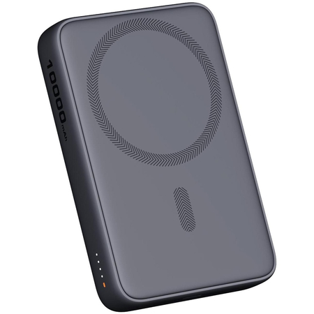 Внешний аккумулятор Aukey Magnetic PB-MS04 10000mAh (Magsafe 20w) Black, Цвет: Черный, изображение 2 - GOODMi