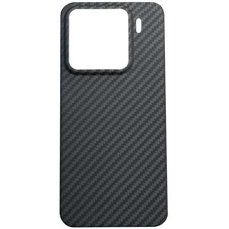 Чехол-накладка для Xiaomi 15  с текстурой кевлара Black - GOODMi