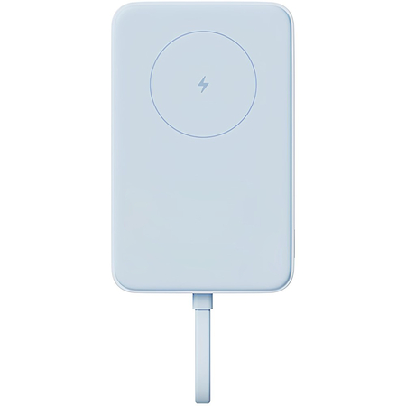 Внешний аккумулятор Xiaomi Magnetic Power Bank With Cable 10000mAh (WPB1007MI) Blue, Цвет: Голубой - GOODMi