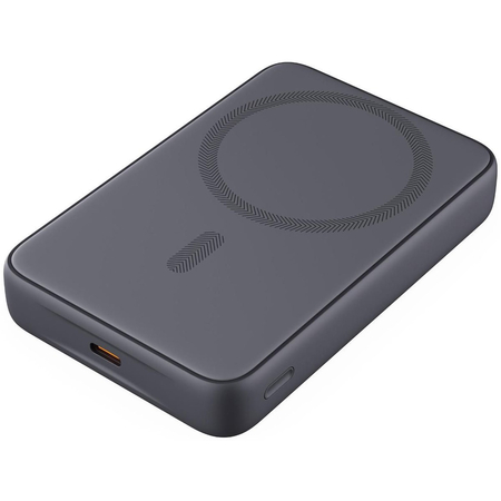 Внешний аккумулятор Aukey Magnetic PB-MS04 10000mAh (Magsafe 20w) Black, Цвет: Черный, изображение 3 - GOODMi