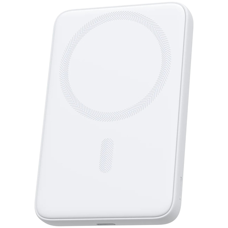Внешний аккумулятор Aukey Magnetic PB-MS03 5000mAh (MagSafe) White, Цвет: Белый - GOODMi