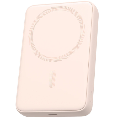 Внешний аккумулятор Aukey Magnetic PB-MS04 10000mAh (Magsafe 20w) Pink, Цвет: Розовый - GOODMi