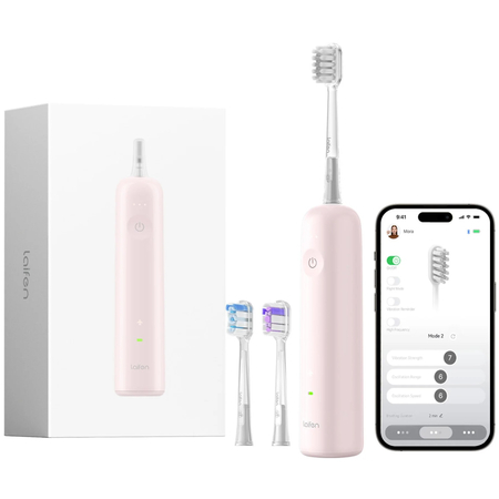 Электрическая зубная щетка Laifen WAVE Pink (LFTB01-P), Цвет: Розовый, изображение 7 - GOODMi