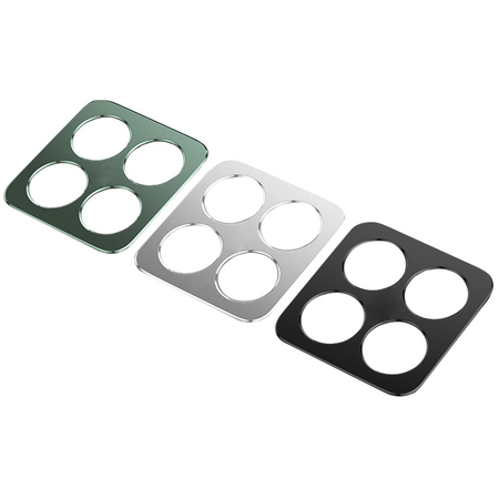 Защитная рамка (метал) для блока камер Xiaomi 15 Black - GOODMi