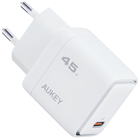 Сетевое зарядное устройство Aukey Comet 45W White, Цвет: Белый - GOODMi