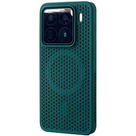 Чехол-накладка с магнитным креплением для Xiaomi 15 Green - GOODMi