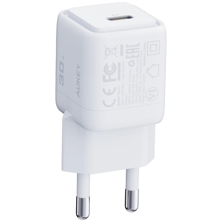 Сетевое зарядное устройство Aukey Comet Mini 30W White, Цвет: Белый - GOODMi