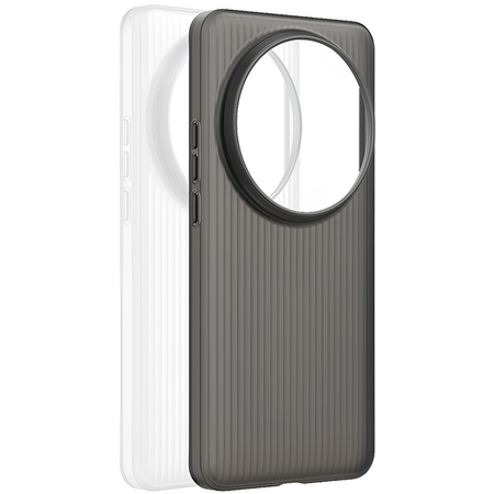 Чехол-накладка силиконовый AlwaySmart для Xiaomi 15 Ultra набор из 2х штук Clear and Black - GOODMi