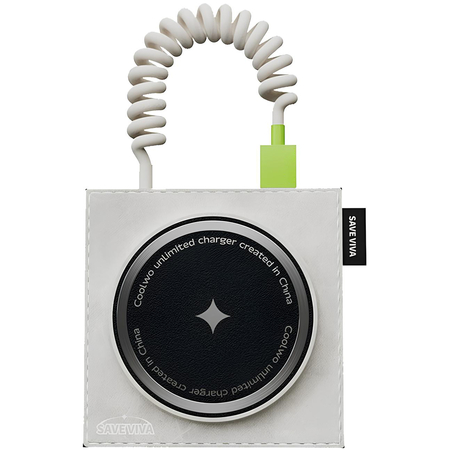 Беспроводное зарядное устройство SAVE VIVA SV-WXC01 15W Beige, Цвет: Бежевый - GOODMi