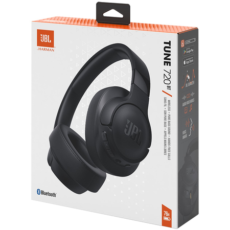 Беспроводные наушники JBL Tune 720BT Black, Основной цвет наушников: Черные, изображение 11 - GOODMi