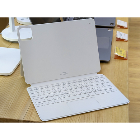 Уценка Чехол-книжка c клавиатурой Xiaomi Pad 6S Pro White - GOODMi