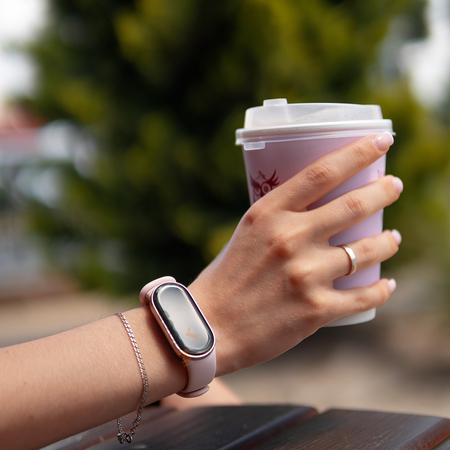 Фитнес-браслет Xiaomi Smart Band 10 Rose, Цвет, заявленный производителем: Pink, изображение 7 - GOODMi