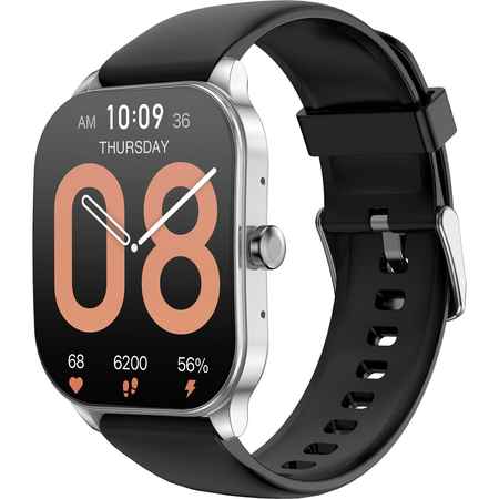 Часы Amazfit Pop 3S Silver, Цвет, заявленный производителем: Silver, изображение 3 - GOODMi