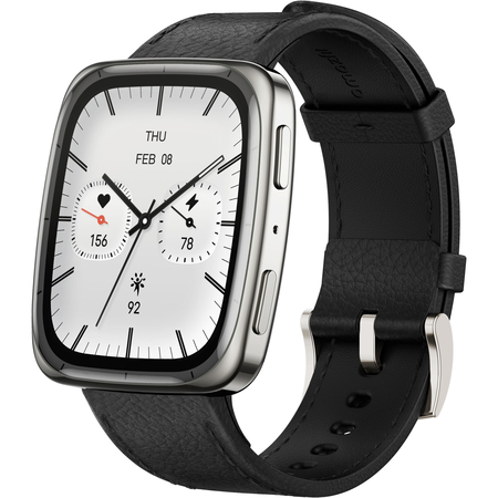 Умные часы Amazfit Active 2S Black Leather, изображение 2 - GOODMi