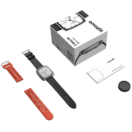 Умные часы Amazfit Active 2S Black Leather, изображение 9 - GOODMi