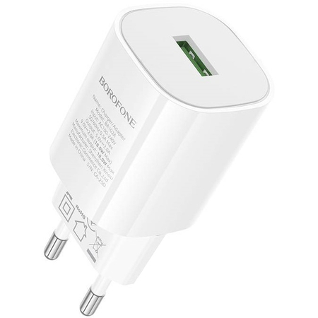 Сетевое зарядное устройство Borofone BA102A 18W + кабель Type-C, изображение 2 - GOODMi