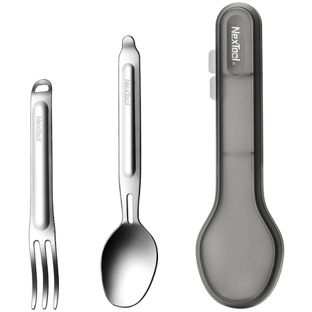 Набор стальных приборов NexTool Stainless Steel Portable Tableware (NE20007) - GOODMi