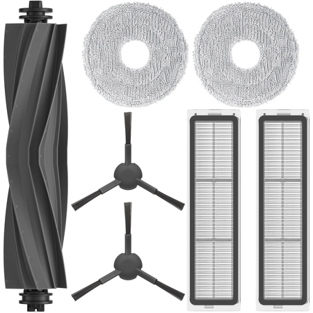 Комплект аксессуаров для робота-пылесоса Dreame L10S Pro/Gen 2 (основная,2 фибры, 2 фильтра , 2 боковые) - GOODMi