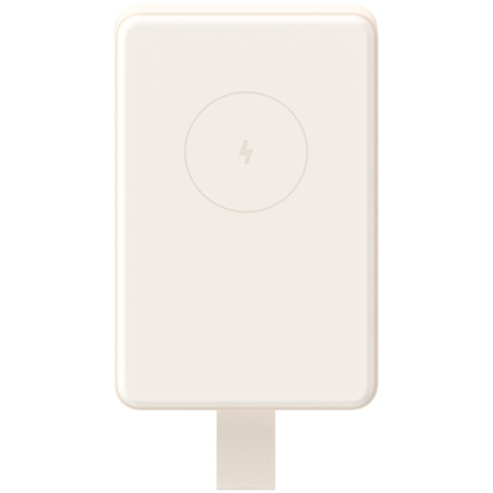 Внешний аккумулятор Xiaomi Magnetic Wireless 6000mAh (WPB0620MI) Beige, Цвет: Бежевый - GOODMi