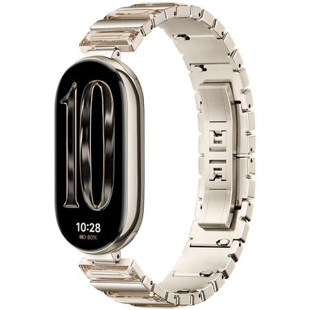 Фитнес-браслет Xiaomi Smart Band 10 Glimmer Edition (BHR07Q6GL), Цвет, заявленный производителем: Gold, изображение 2 - GOODMi