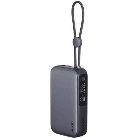 Внешний аккумулятор Aukey Spark Sling 10000mAh 30W Grey, изображение 3 - GOODMi