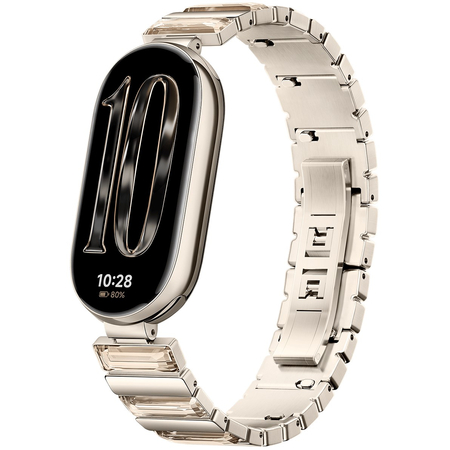Фитнес-браслет Xiaomi Smart Band 10 Glimmer Edition (BHR07Q6GL), Цвет, заявленный производителем: Gold, изображение 3 - GOODMi