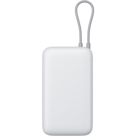 Внешний аккумулятор Xiaomi Power Bank 20000mAh Integrated Cable (PB2020MI) Grey, Цвет: Серый, изображение 4 - GOODMi