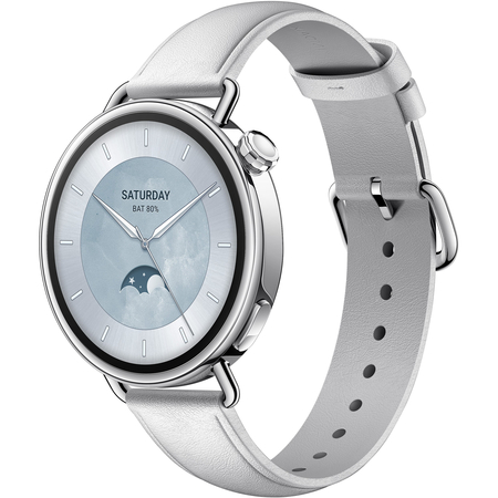 Умные часы Xiaomi Watch S4 41mm Silver, Цвет, заявленный производителем: White, изображение 2 - GOODMi