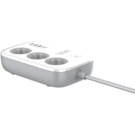 Сетевой фильтр Ldnio SEW3452 (3 розетки, 3 USB, WiFi), изображение 6 - GOODMi