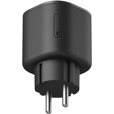 Умная розетка Яндекс с Matter Black (YNDX-00540BLK), Цвет: Черный, изображение 2 - GOODMi