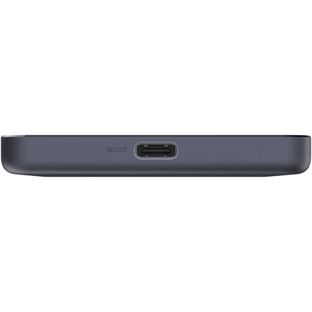 Внешний аккумулятор Xiaomi Super Slim Magnetic Power Bank 5000 Black, Цвет: Черный, изображение 5 - GOODMi