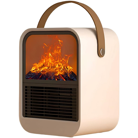 Обогреватель-камин Qlan Flame (QYH008) White - GOODMi