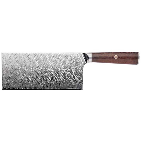 Набор ножей из дамасской стали Damascus Knife Sets (4 ножа, ножницы и подставка), изображение 3 - GOODMi