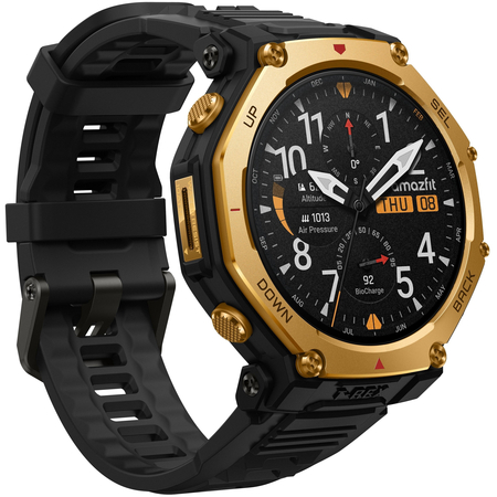 Умные часы Amazfit T-Rex 3 Pro 48mm Black Gold, Цвет, заявленный производителем: Black Gold, изображение 3 - GOODMi