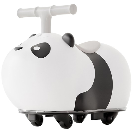 Беговел детский Luddy x B.Duck LD-2305P-WT черно-белый, изображение 2 - GOODMi