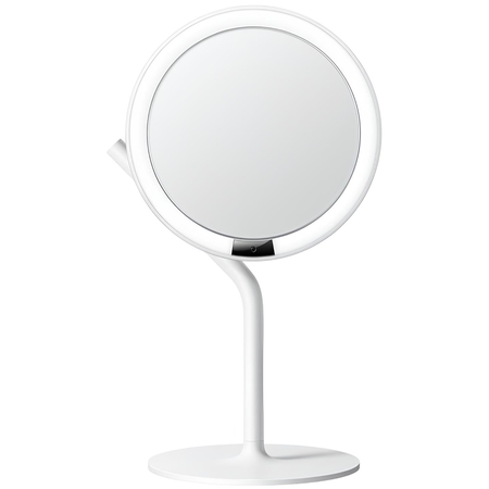 Зеркало для макияжа Amiro Mini 3 Desk White - GOODMi