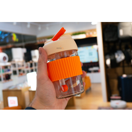 Термокружка KKF Rainbow Vacuum Bottle 365ml Orange/Pink, изображение 2 - GOODMi