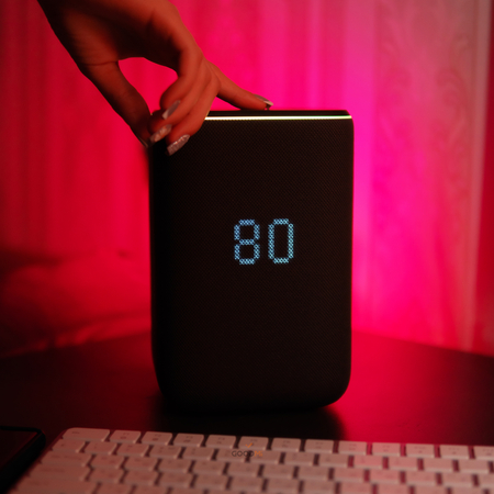 Умная колонка Яндекс Станция 3 Zigbee Black, Цвет: Черный, изображение 6 - GOODMi