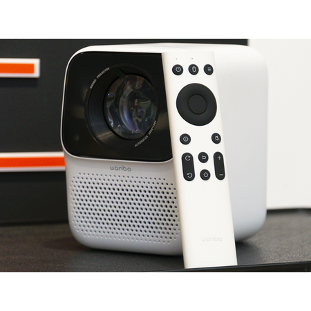 Уценка Проектор Wanbo T2 Max New White (AI Auto-Focus/450 ANSI/High-Res/Low Noise) (WWNT211B2YZ324010222), изображение 2 - GOODMi