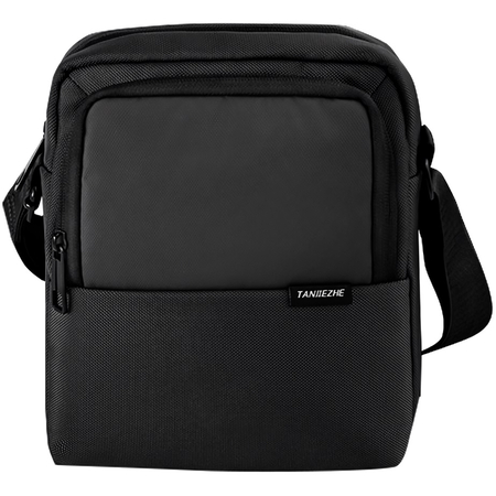 Сумка Tanjiezhe Light Business Shoulder Messenger Bag Черная - GOODMi