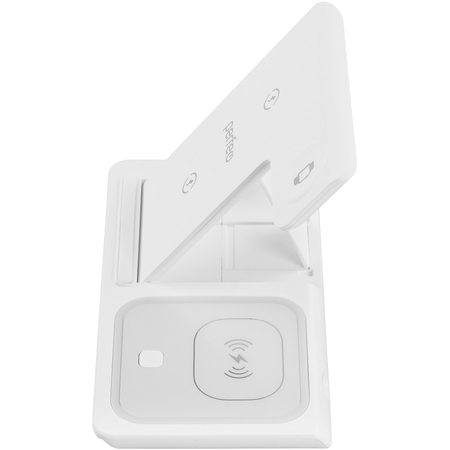 Беспроводное зарядное устройство 3 в 1 Perfeo PF_D1141 Белое, Цвет: Белый, изображение 3 - GOODMi