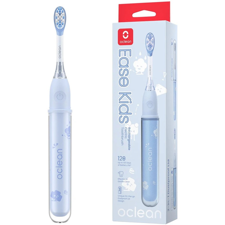 Электрическая зубная щетка Oclean Ease Kids Голубая, Цвет: Голубой, изображение 6 - GOODMi