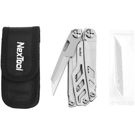 Мультитул NexTool Flagship Pro (Blade Replace) Серебристый, изображение 6 - GOODMi