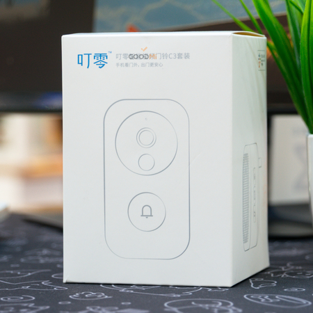 Умный дверной звонок Dlingsmart C5-2 White с динамиком, изображение 9 - GOODMi