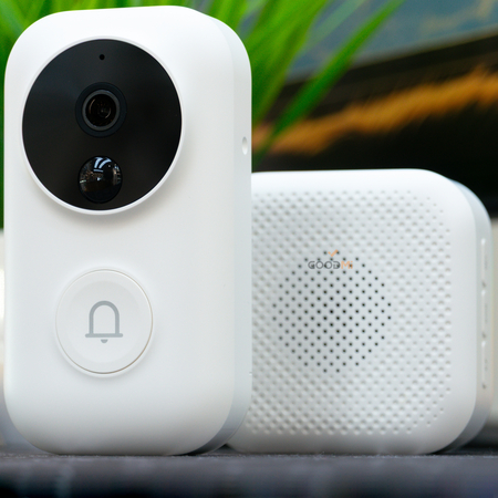 Умный дверной звонок Dlingsmart C5-2 White с динамиком, изображение 3 - GOODMi